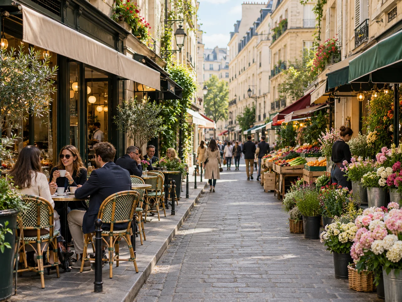 Rue de Buci в Сен-Жермене