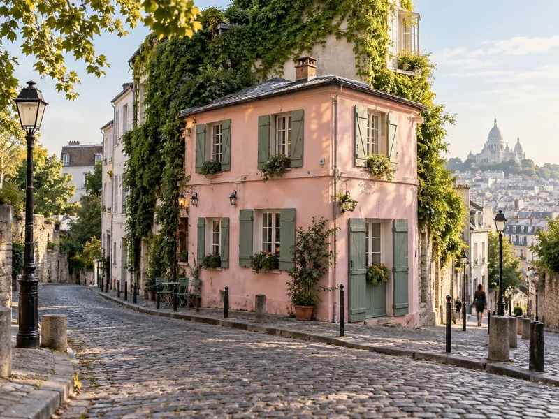 La Maison Rose на Монмартре
